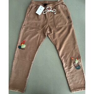 Jordan Travis Scott Cactus Jack Flight Fleece Pants Archaeo Brown DO4097-256 M